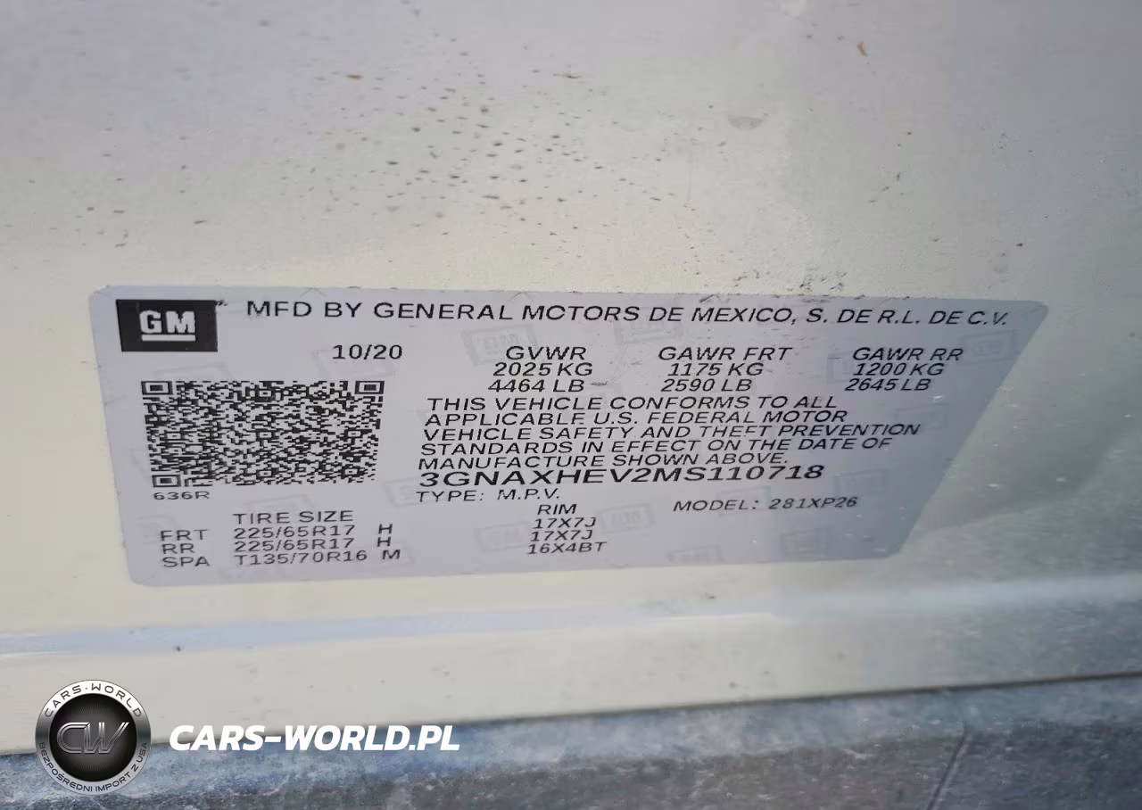2021 Chevrolet Equinox Ls VIN:3GNAXHEV2MS110718 - 12