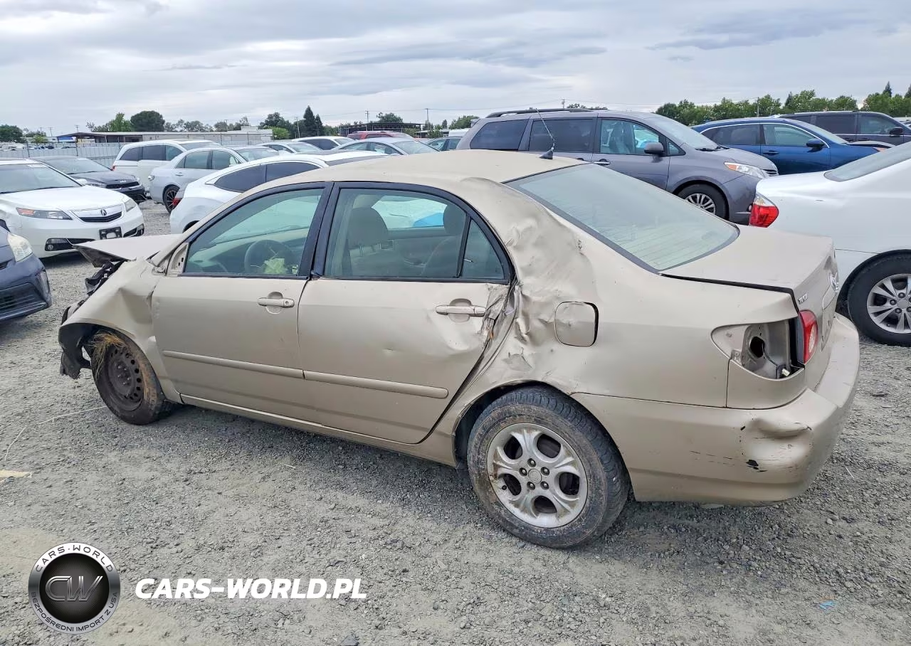 2005 Toyota Corolla Le VIN:1NXBR32E25Z549168 - 2
