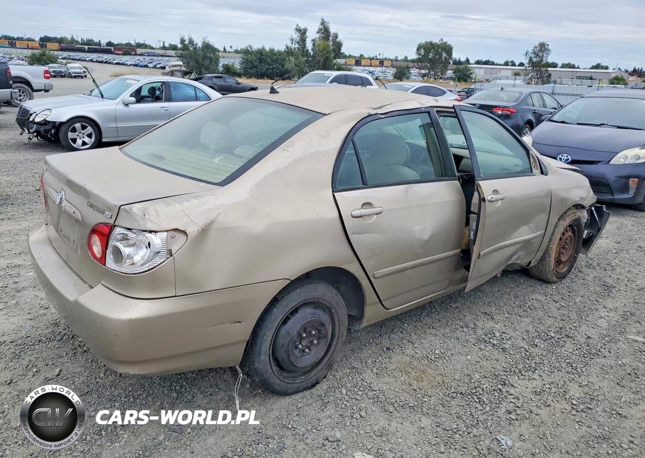 2005 Toyota Corolla Le VIN:1NXBR32E25Z549168 - 3