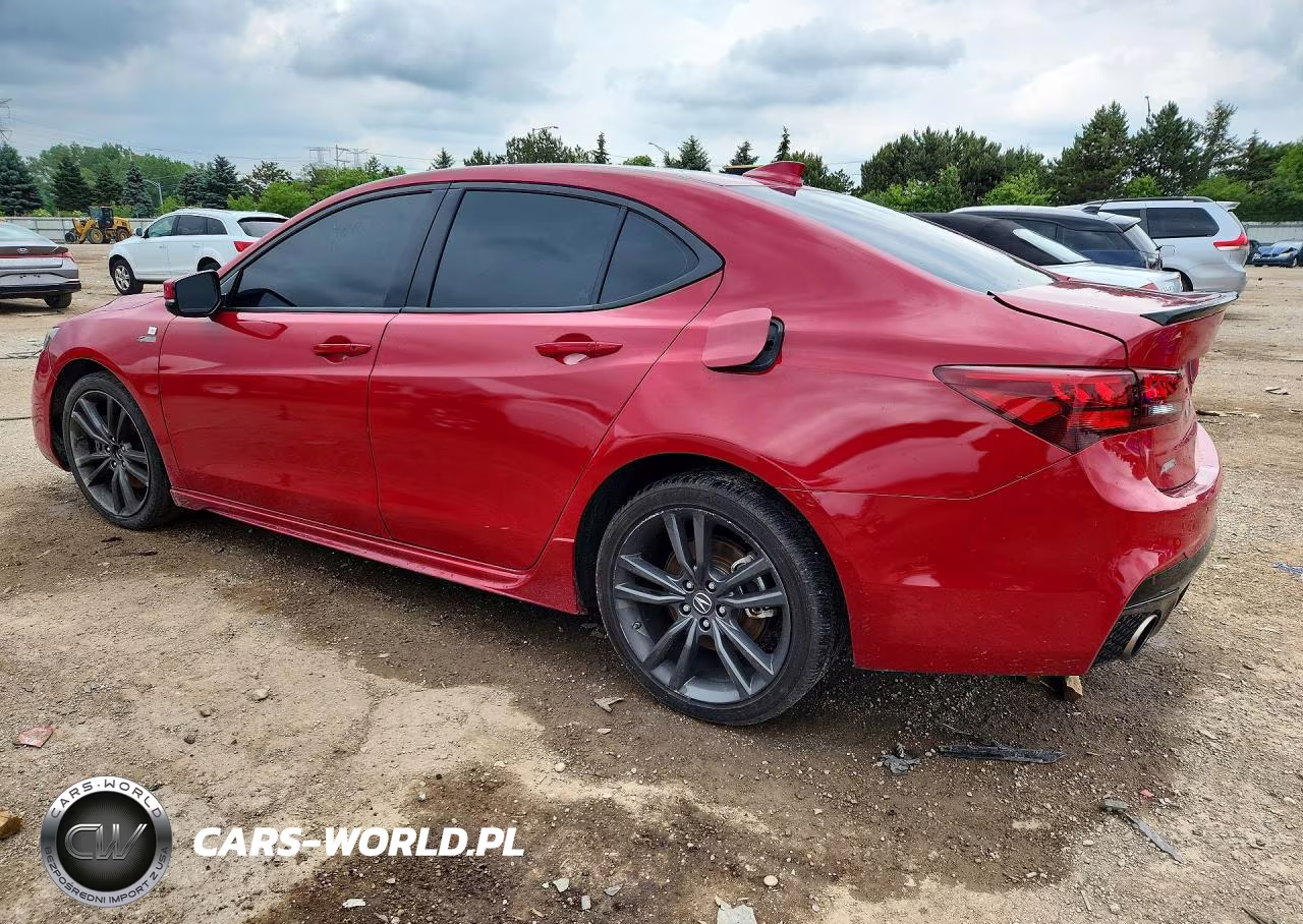 2018 Acura Tlx Tech+A VIN:19UUB2F68JA001025 - 2