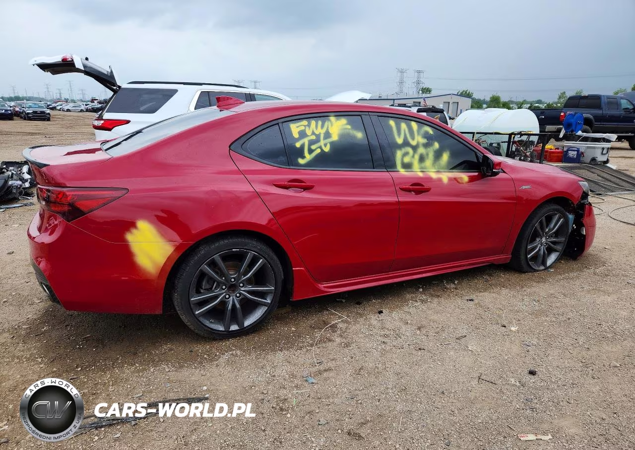 2018 Acura Tlx Tech+A VIN:19UUB2F68JA001025 - 3