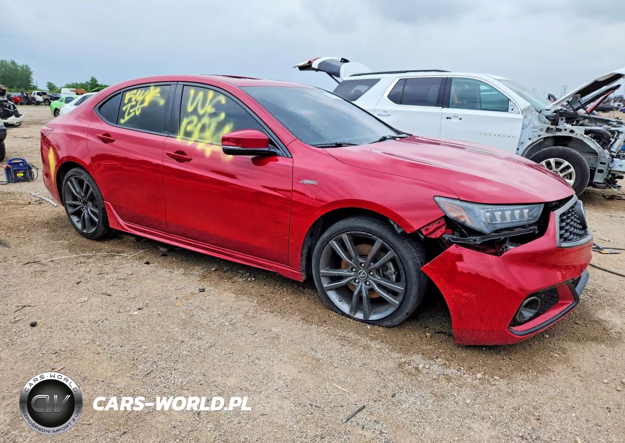 2018 Acura Tlx Tech+A VIN:19UUB2F68JA001025 - 4