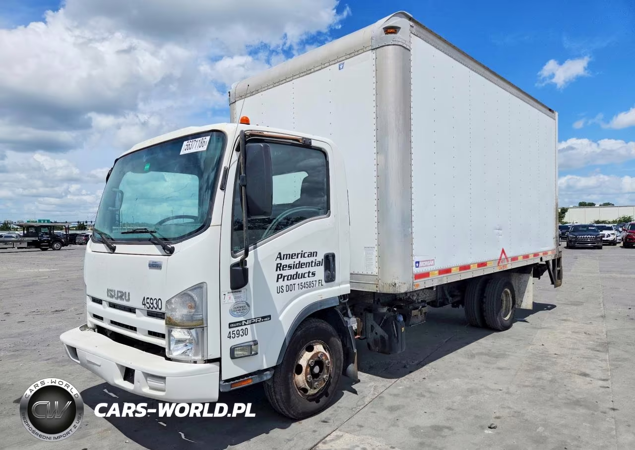 2014 Isuzu Npr Hd Box Truck
