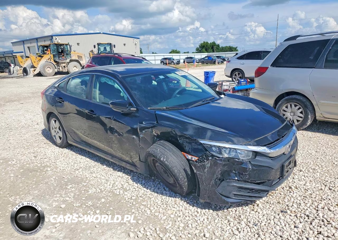 2017 Honda Civic Lx VIN:19XFC2F50HE006478 - 4