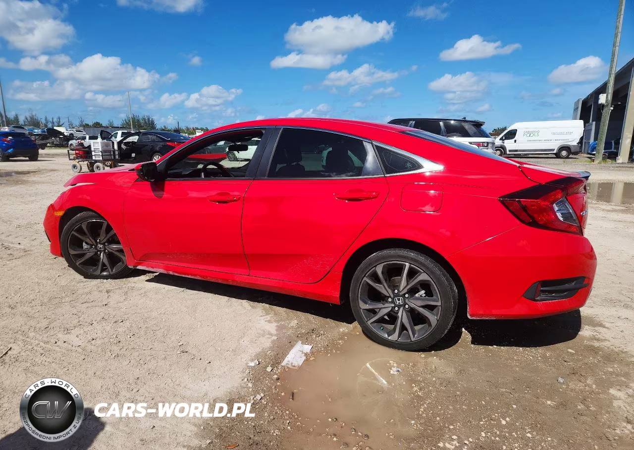 2021 Honda Civic Sport VIN:2HGFC2F84MH524376 - 2