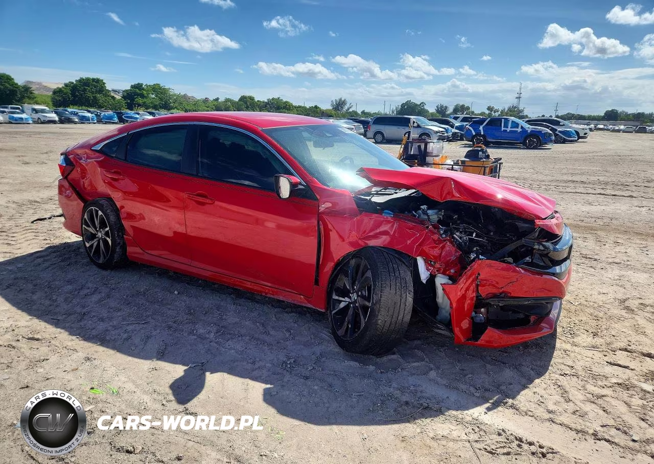 2021 Honda Civic Sport VIN:2HGFC2F84MH524376 - 4
