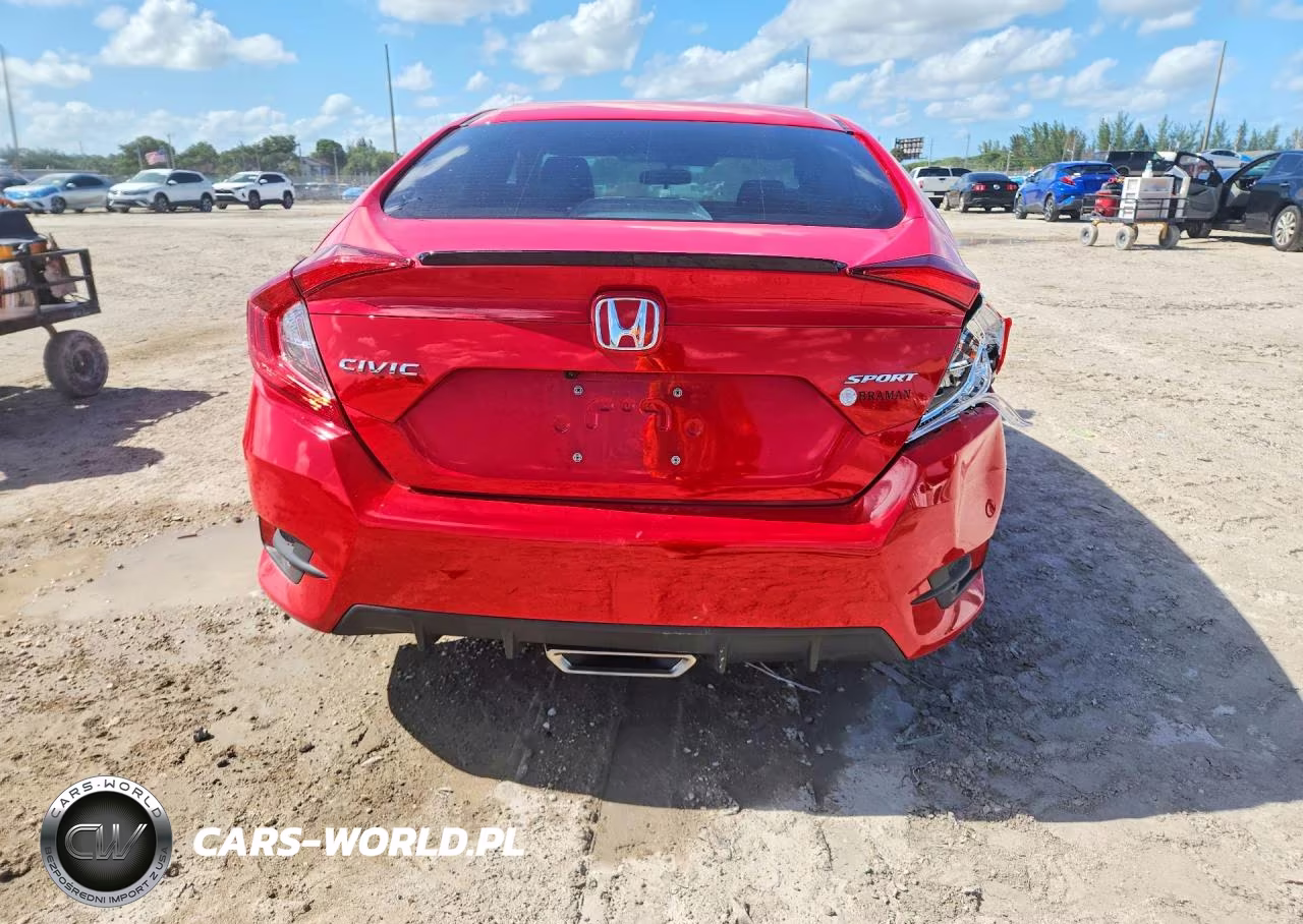 2021 Honda Civic Sport VIN:2HGFC2F84MH524376 - 6