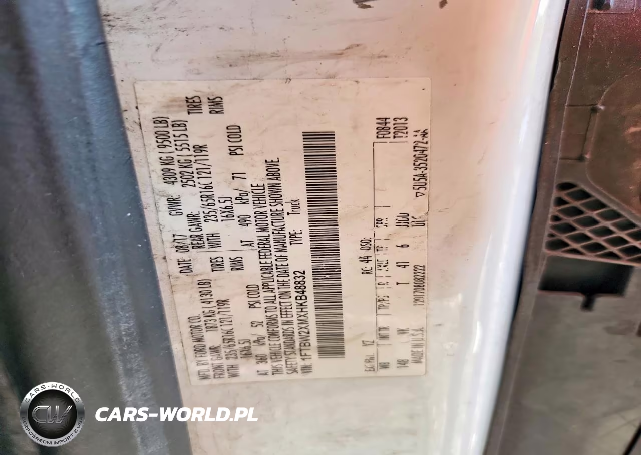 2017 Ford Transit T-350 Handicap Accessible Passen VIN:1FTBW2XMXHKB48832 - 13