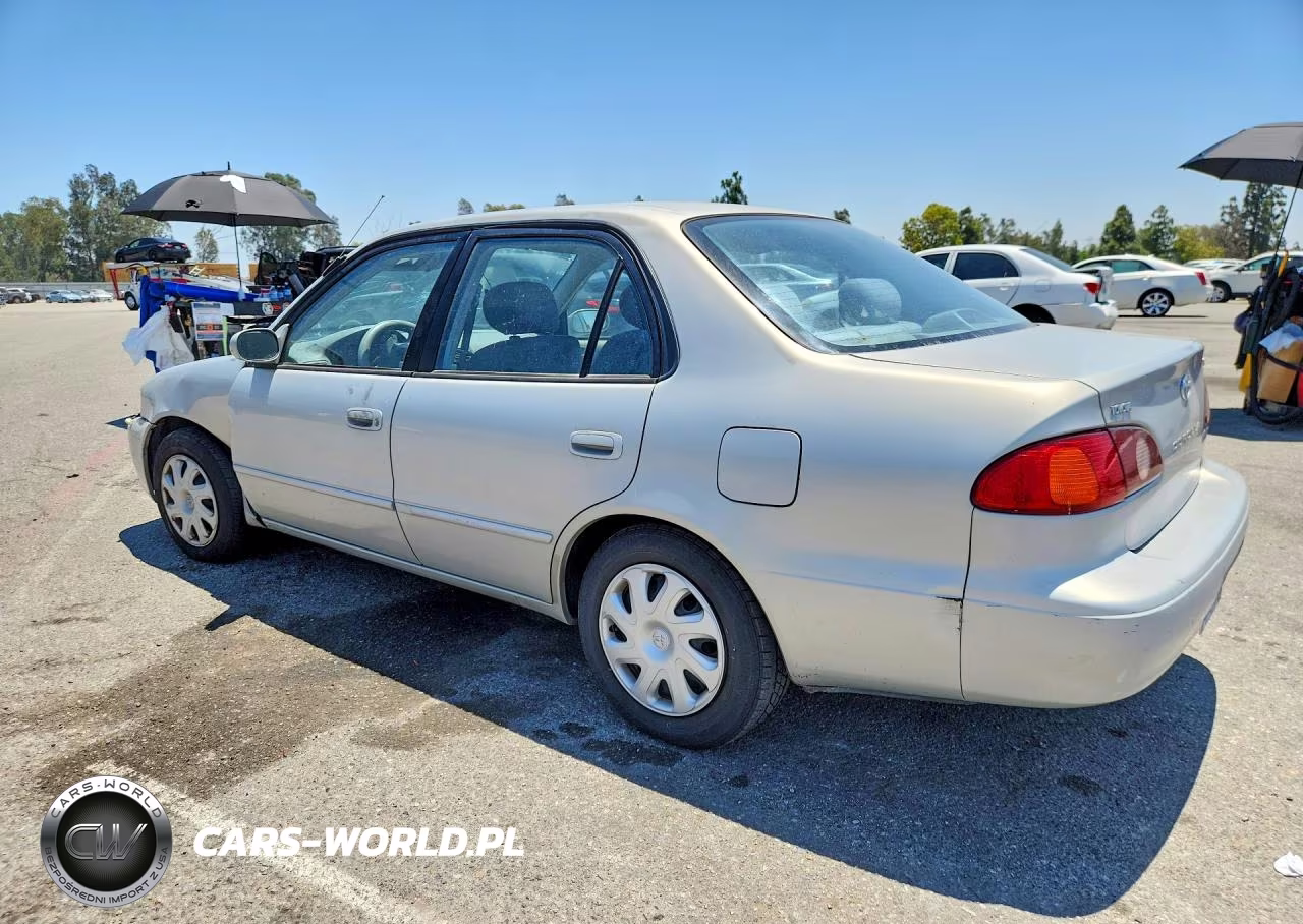 2001 Toyota Corolla Le VIN:1NXBR12E01Z461539 - 2