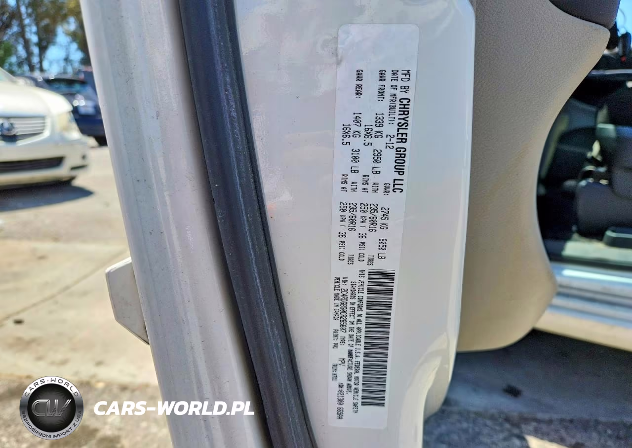 2012 Dodg Grand Caravan VIN:2C4RDGBG0CR265607 - 13