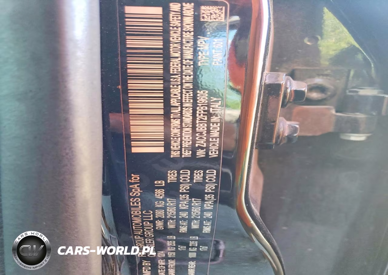 2015 Jeep Renegade Latitude VIN:ZACCJBBT2FPB19605 - 13