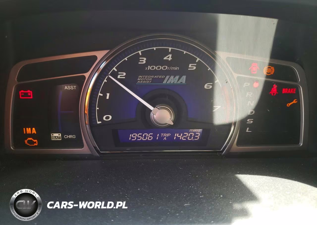 2006 Honda Civic Hybrid VIN:JHMFA362X6S028689 - 9