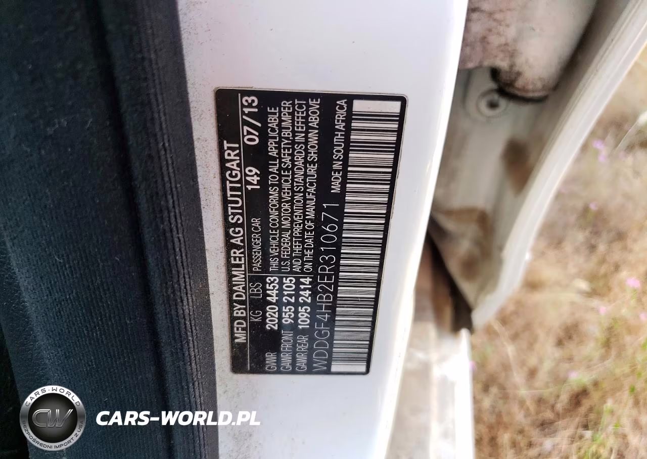 2014 Mercedes-Benz C 250 VIN:WDDGF4HB2ER310671 - 12