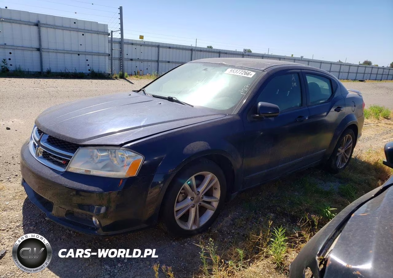 2012 Dodge Avenger Sxt – zdjęcie 1 z 12