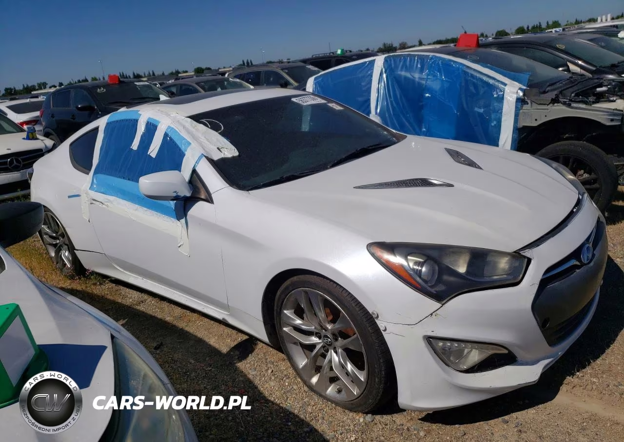 2014 Hyundai Genesis Coupe 2.0T VIN:KMHHT6KD4EU119985 - 4