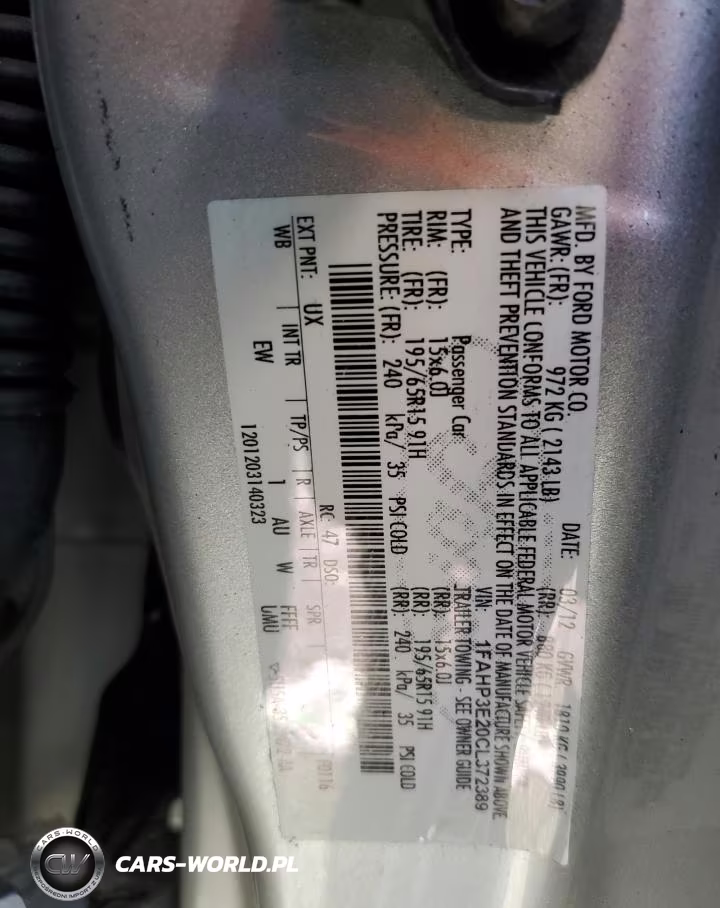 2012 Ford Focus S VIN:1FAHP3E20CL372389 - 23