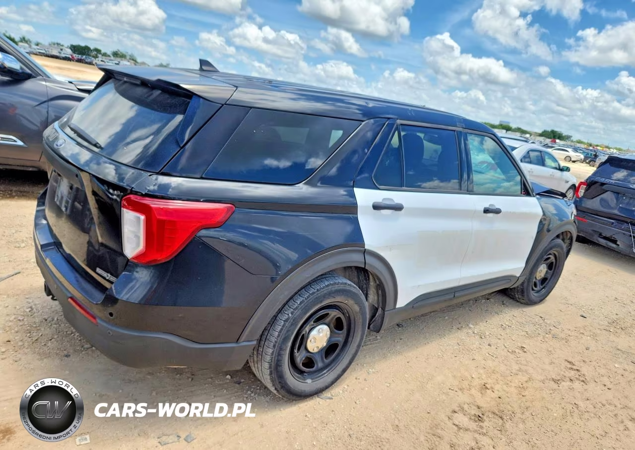 2021 Ford Explorer Police Interceptor VIN:1FM5K8ABXMGC33133 - 3