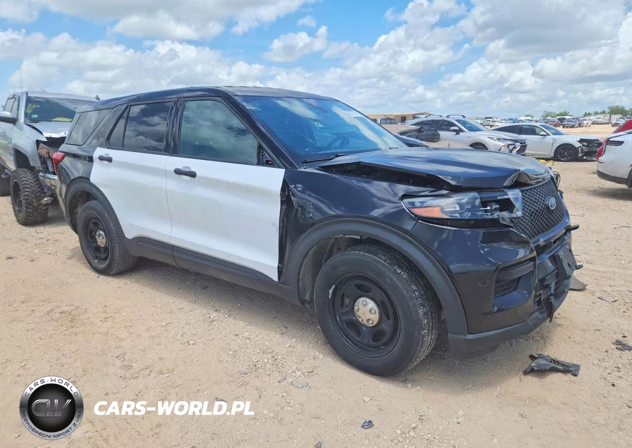 2021 Ford Explorer Police Interceptor VIN:1FM5K8ABXMGC33133 - 4
