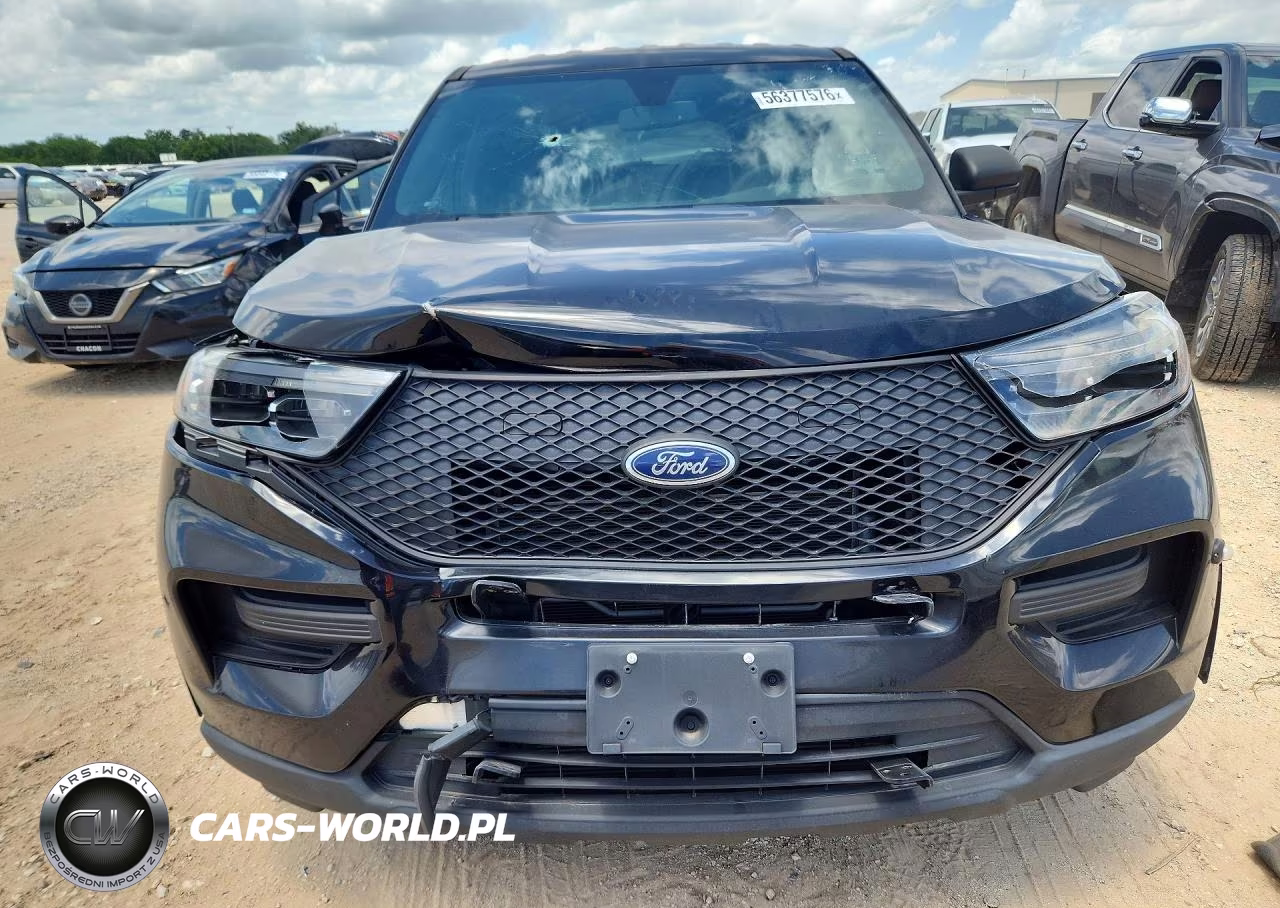 2021 Ford Explorer Police Interceptor VIN:1FM5K8ABXMGC33133 - 5