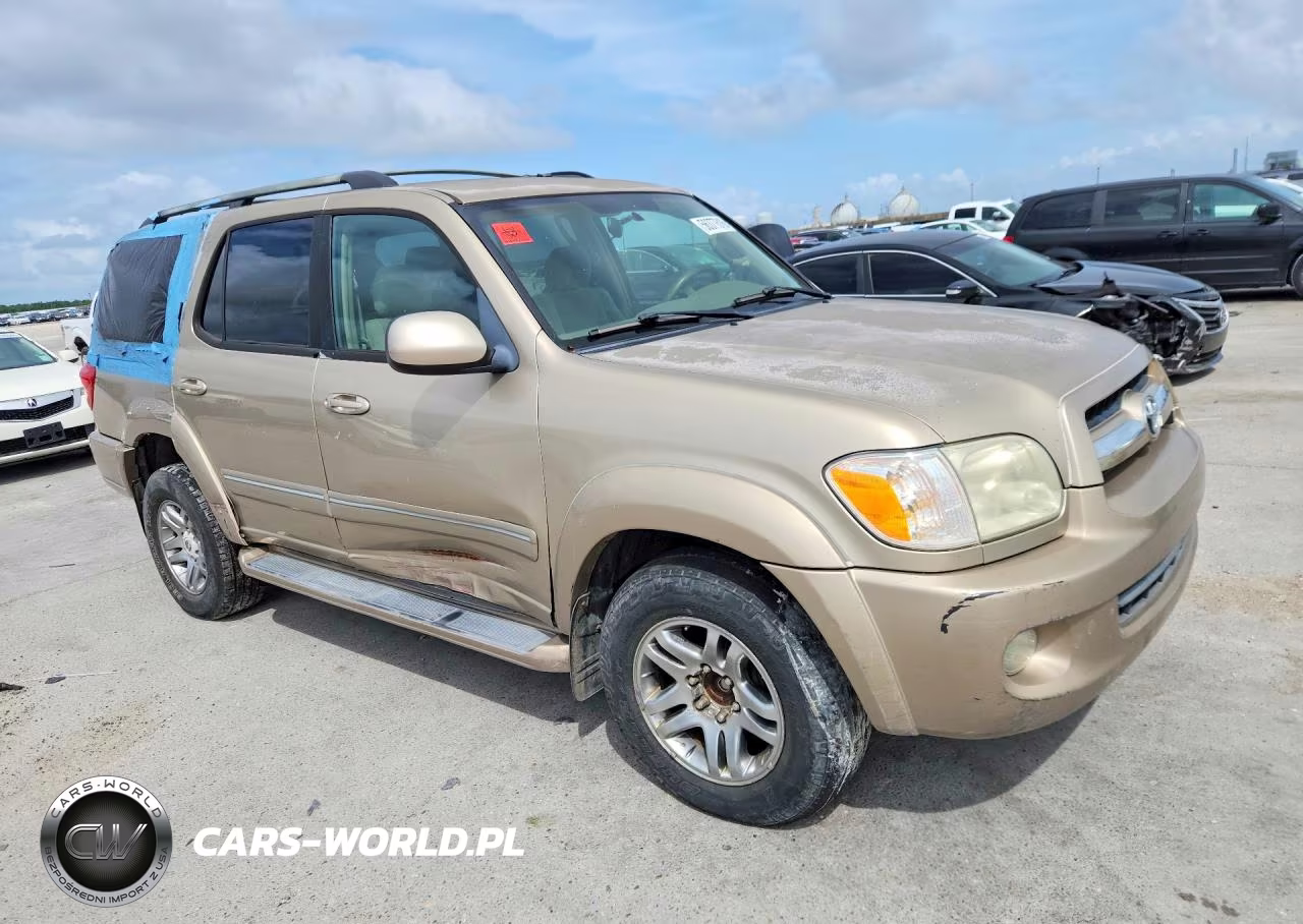2005 Toyota Sequoia Sr5 VIN:5TDZT34A35S263462 - 4