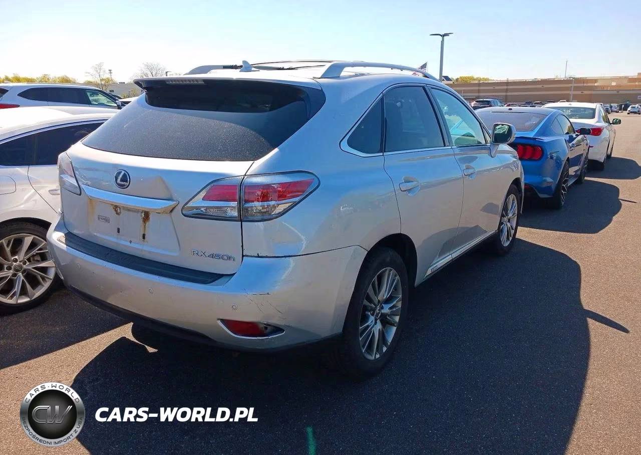 2013 Lexus Rx 450H VIN:JTJBC1BA2D2442507 - 4