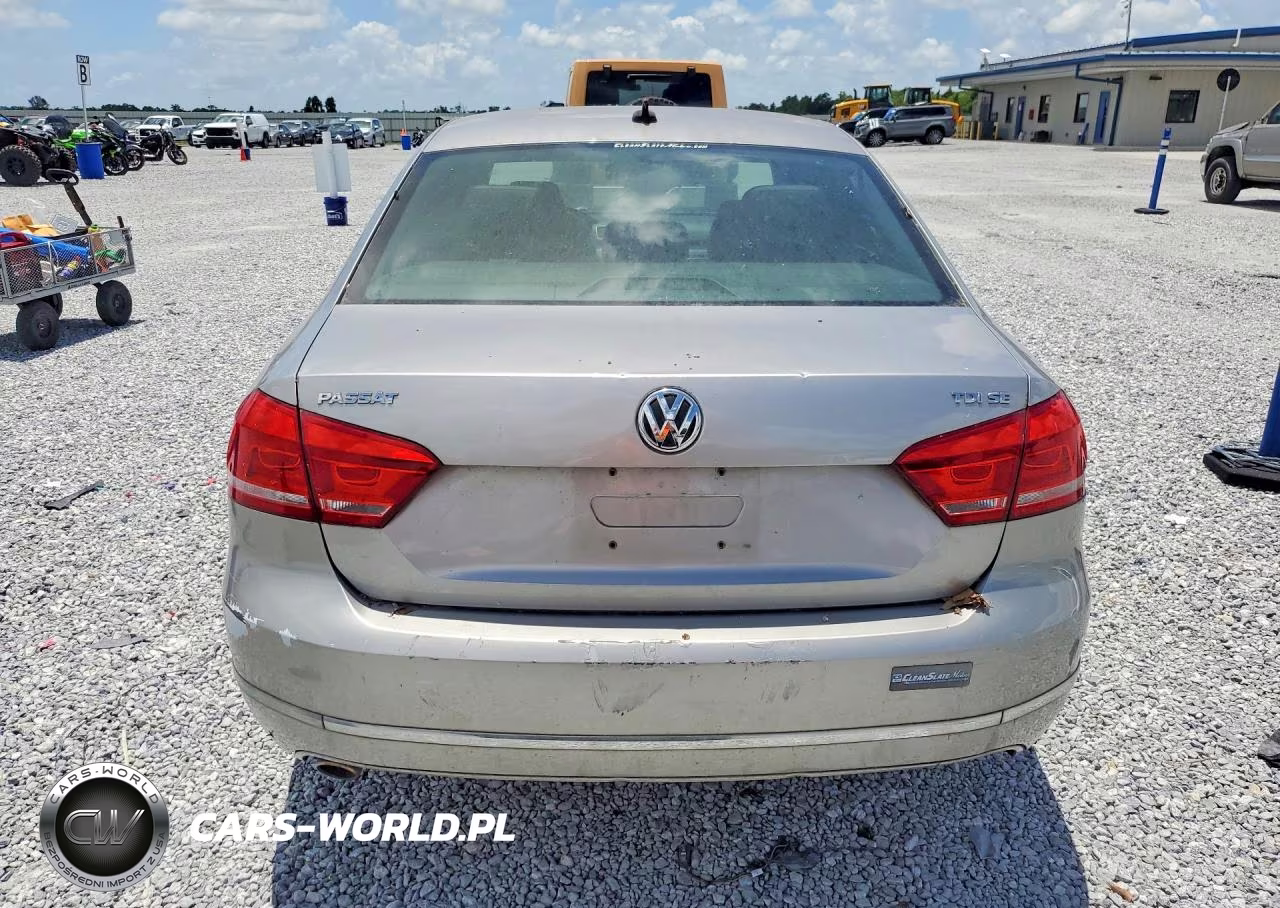 2013 Volkswagen Passat Se VIN:1VWBN7A30DC058364 - 6