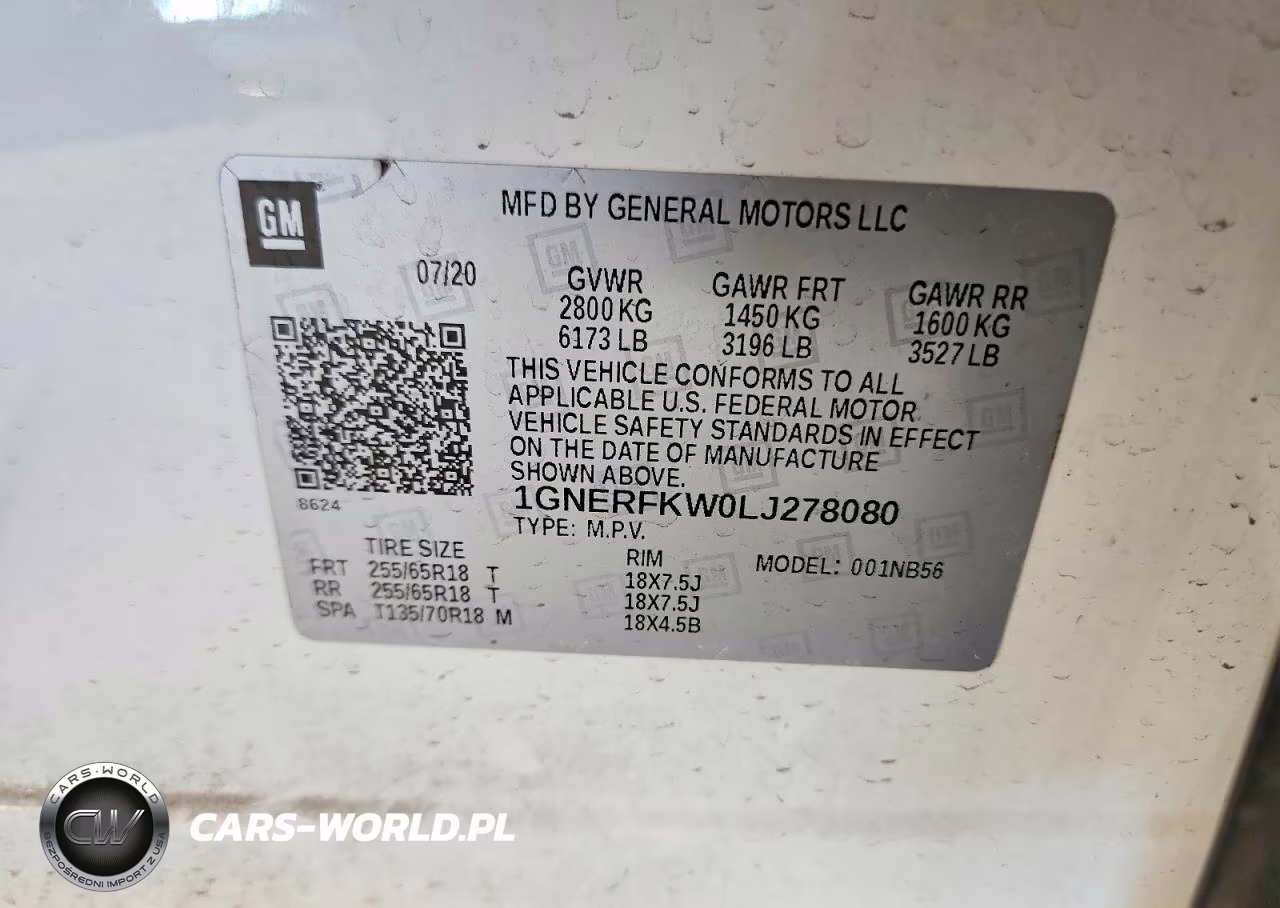 2020 Chevrolet Traverse Ls VIN:1GNERFKW0LJ278080 - 14
