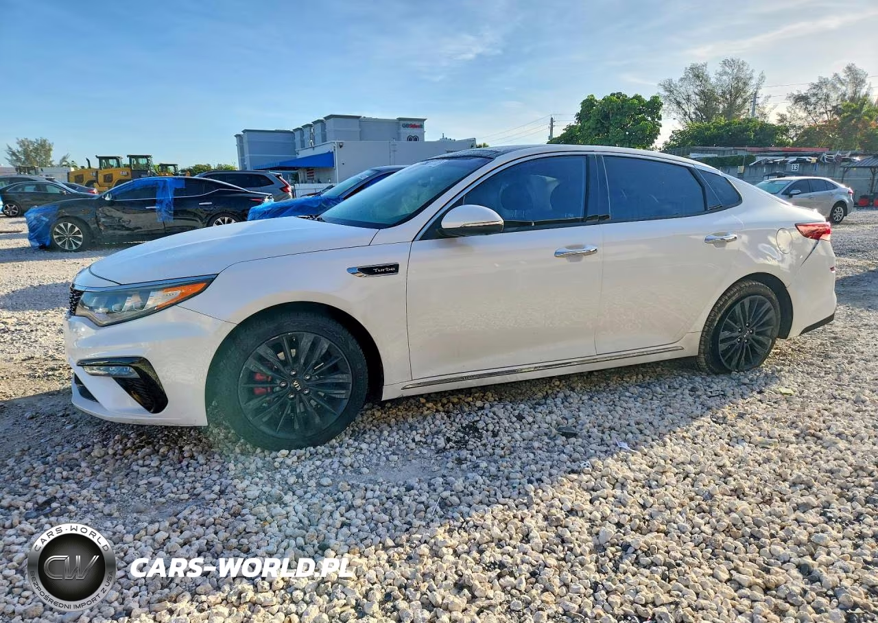 2019 Kia Optima Sxl VIN:5XXGV4L29KG346182 - 1