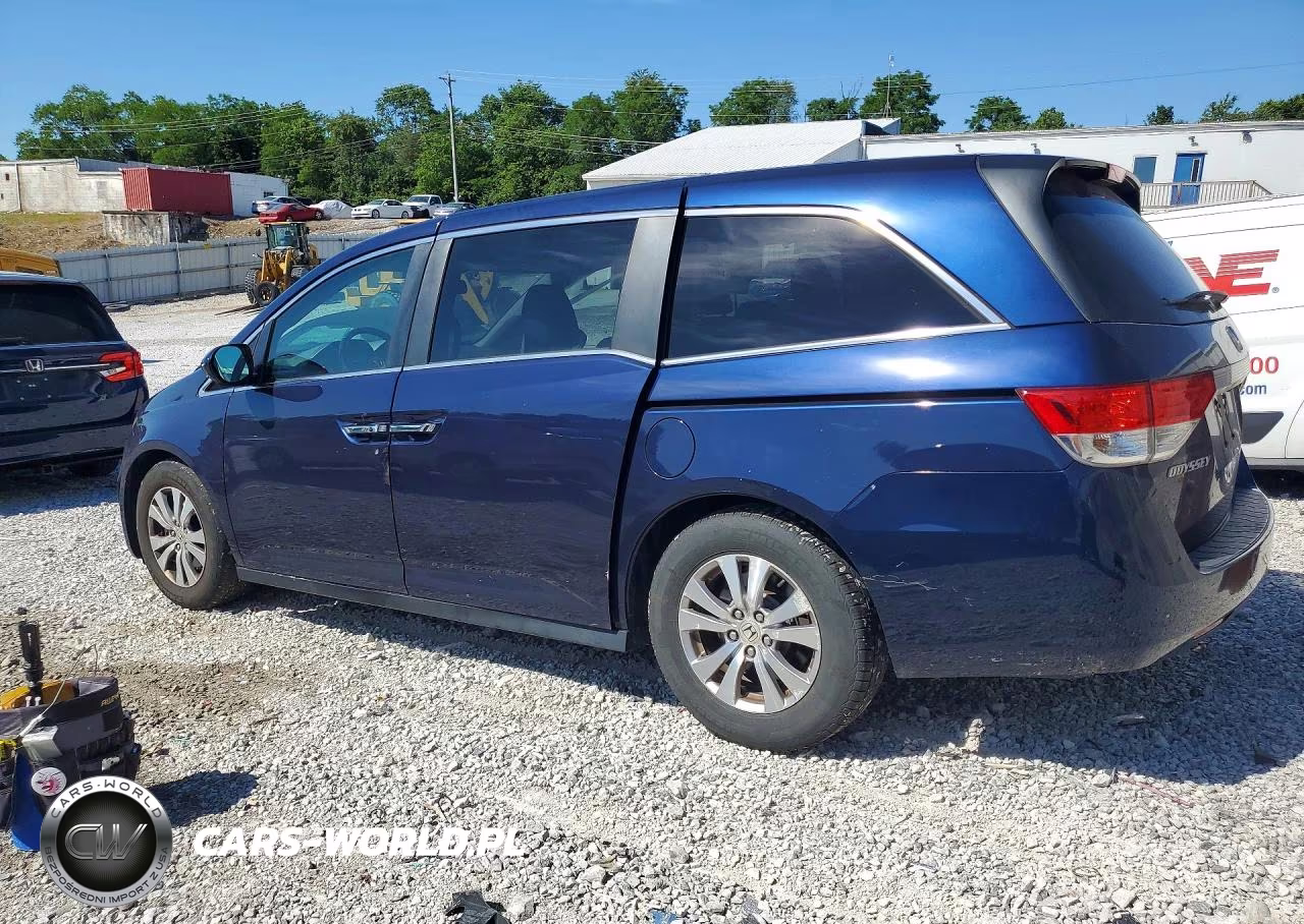 2014 Honda Odyssey Exl VIN:5FNRL5H61EB052931 - 2