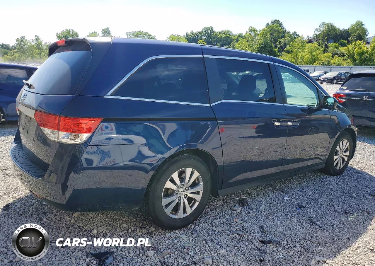 2014 Honda Odyssey Exl VIN:5FNRL5H61EB052931 - 3