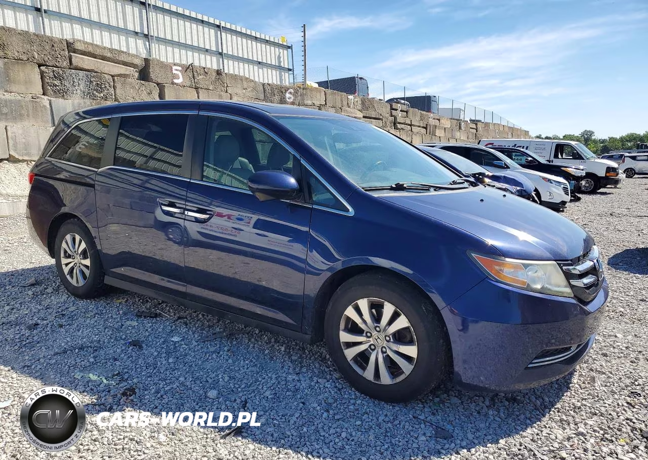 2014 Honda Odyssey Exl VIN:5FNRL5H61EB052931 - 4