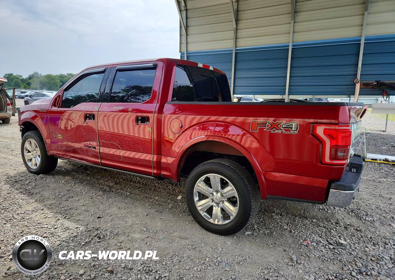 2015 Ford F150 Supercrew VIN:1FTEW1EG8FFC84127 - 2