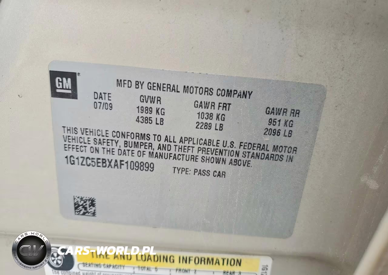 2010 Chevrolet Malibu 1Lt VIN:1G1ZC5EBXAF109899 - 12