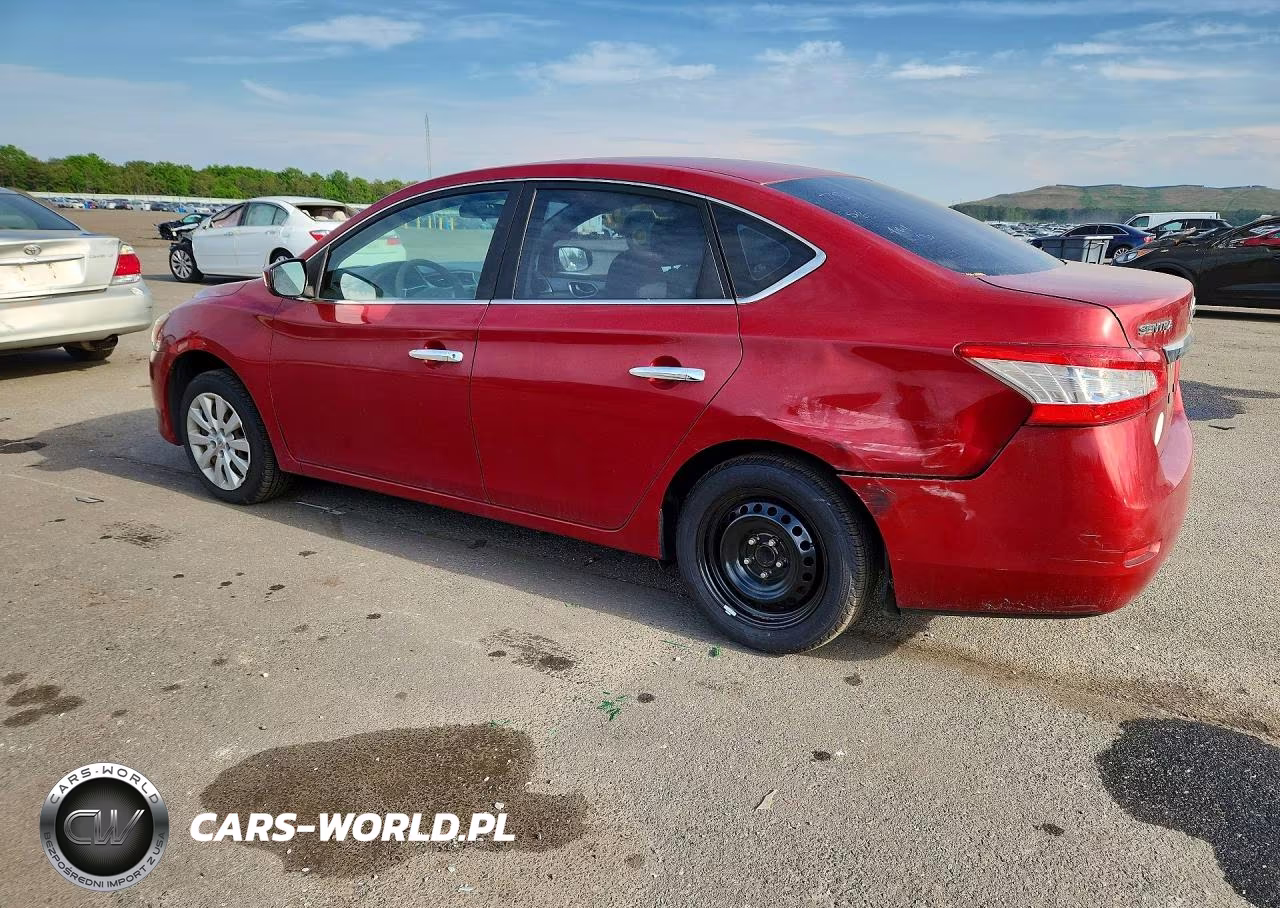 2014 Nissan Sentra S VIN:3N1AB7AP5EL624439 - 2