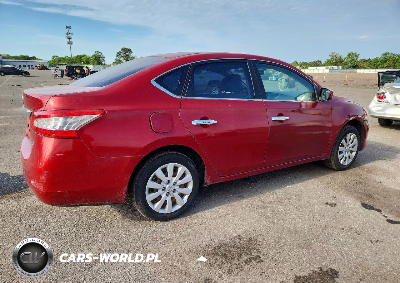 2014 Nissan Sentra S VIN:3N1AB7AP5EL624439 - 3