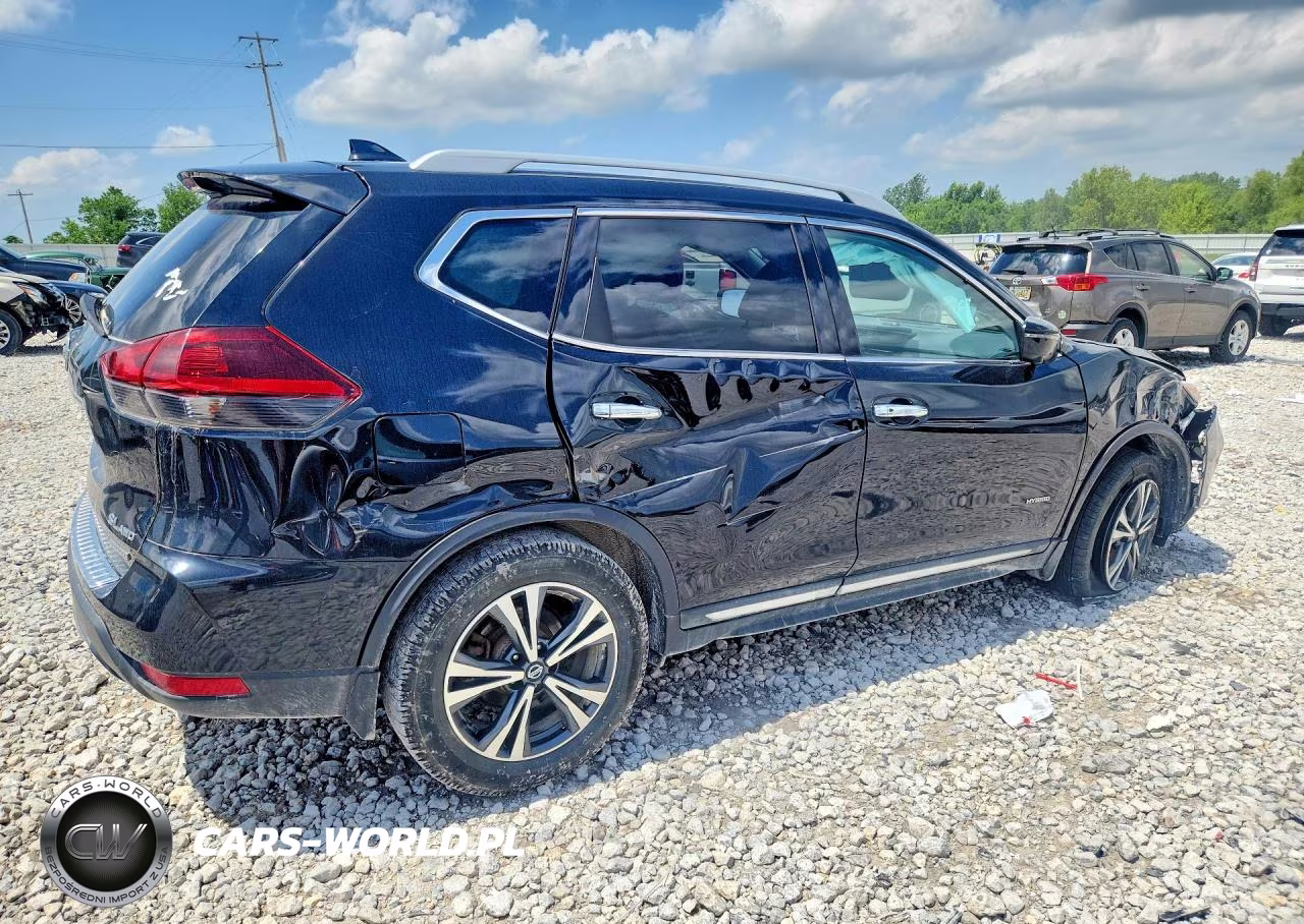 2018 Nissan Rogue Hybrid Sl VIN:5N1ET2MV6JC821209 - 3