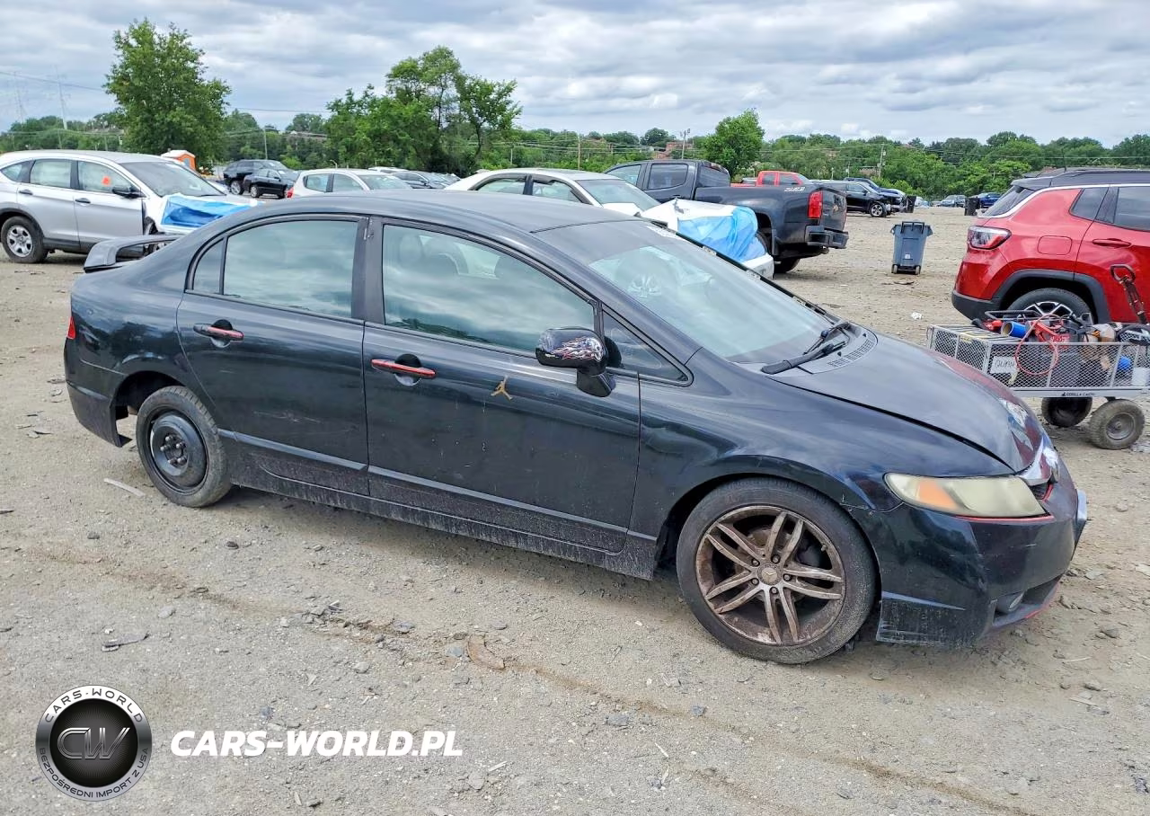 2009 Honda Civic Lx VIN:1HGFA16569L010593 - 4