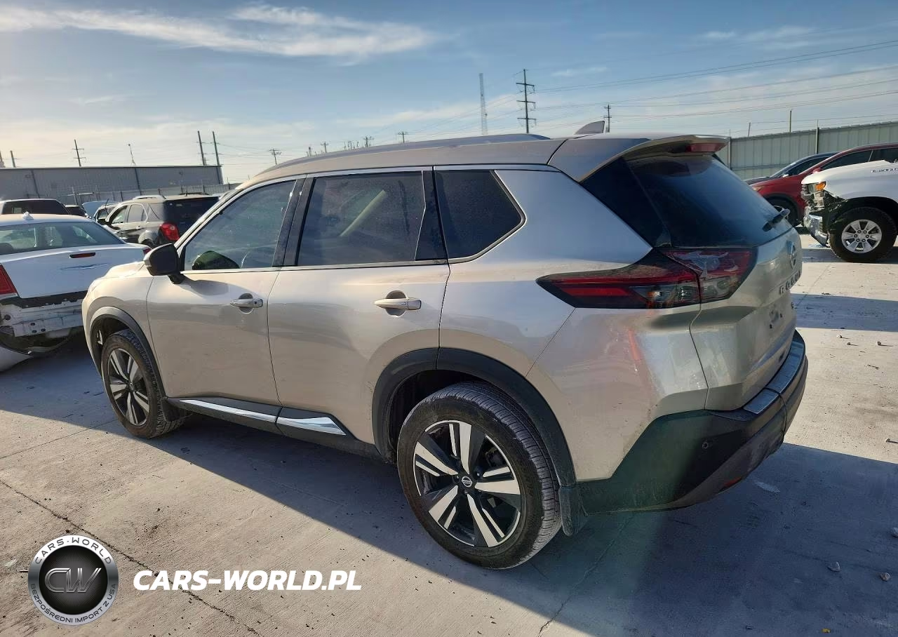 2021 Nissan Rogue Sl VIN:JN8AT3CA7MW020593 - 2