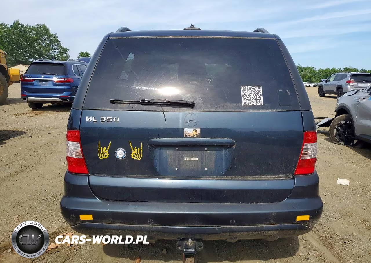 2003 Mercedes-Benz Ml 350 VIN:4JGAB57E23A443788 - 6
