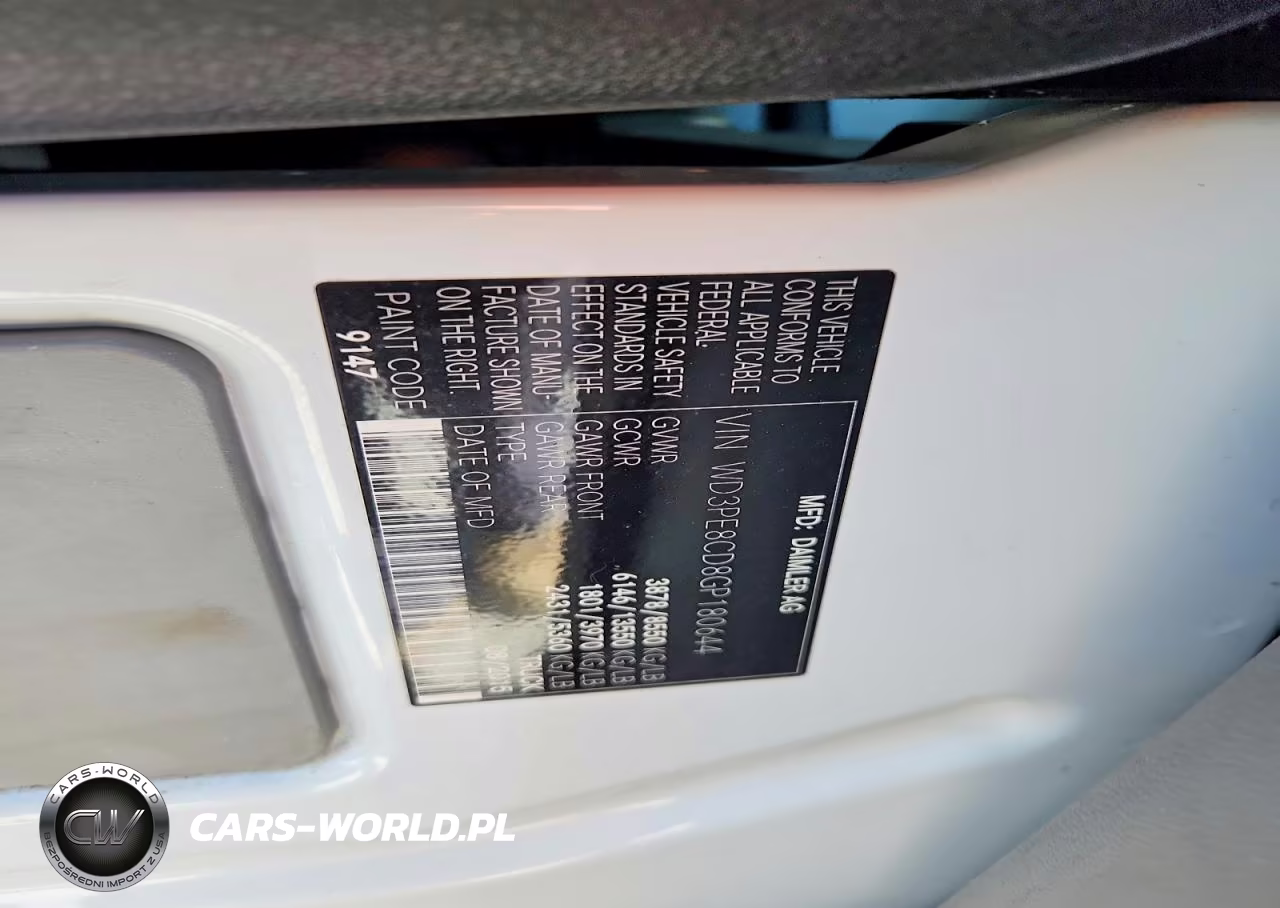 2016 Mercedes Benz Sprinter 2500 Refrigerated Delivery Van VIN:WD3PE8CD8GP180644 - 14