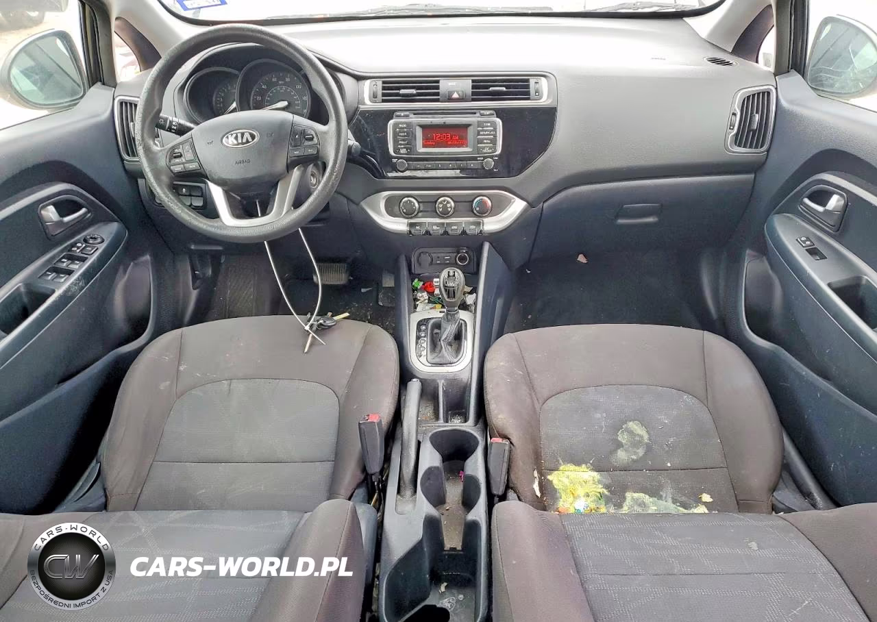2017 Kia Rio Lx VIN:KNADM4A34H6012549 - 8