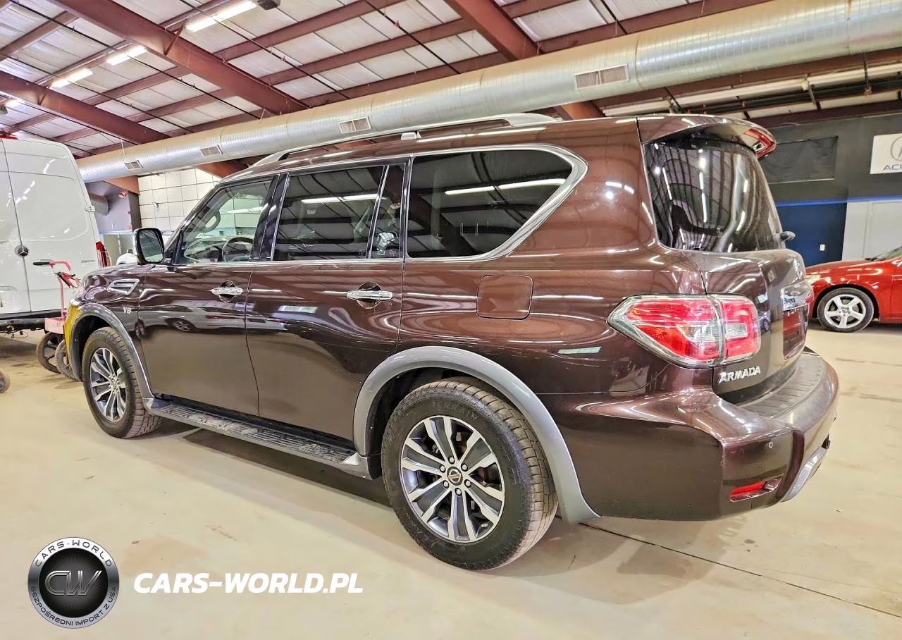 2019 Nissan Armada Sl VIN:JN8AY2NC0KX509791 - 2