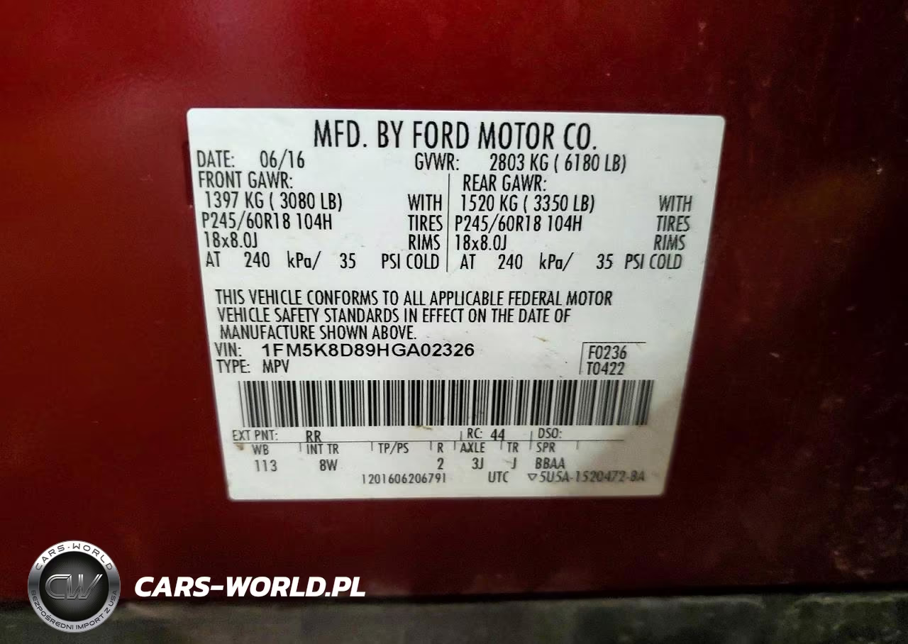 2017 Ford Explorer Xlt VIN:1FM5K8D89HGA02326 - 14