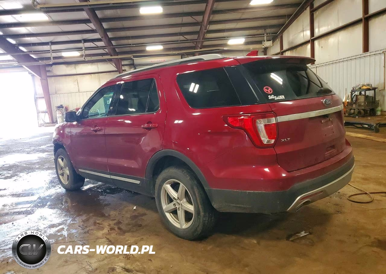 2017 Ford Explorer Xlt VIN:1FM5K8D89HGA02326 - 2