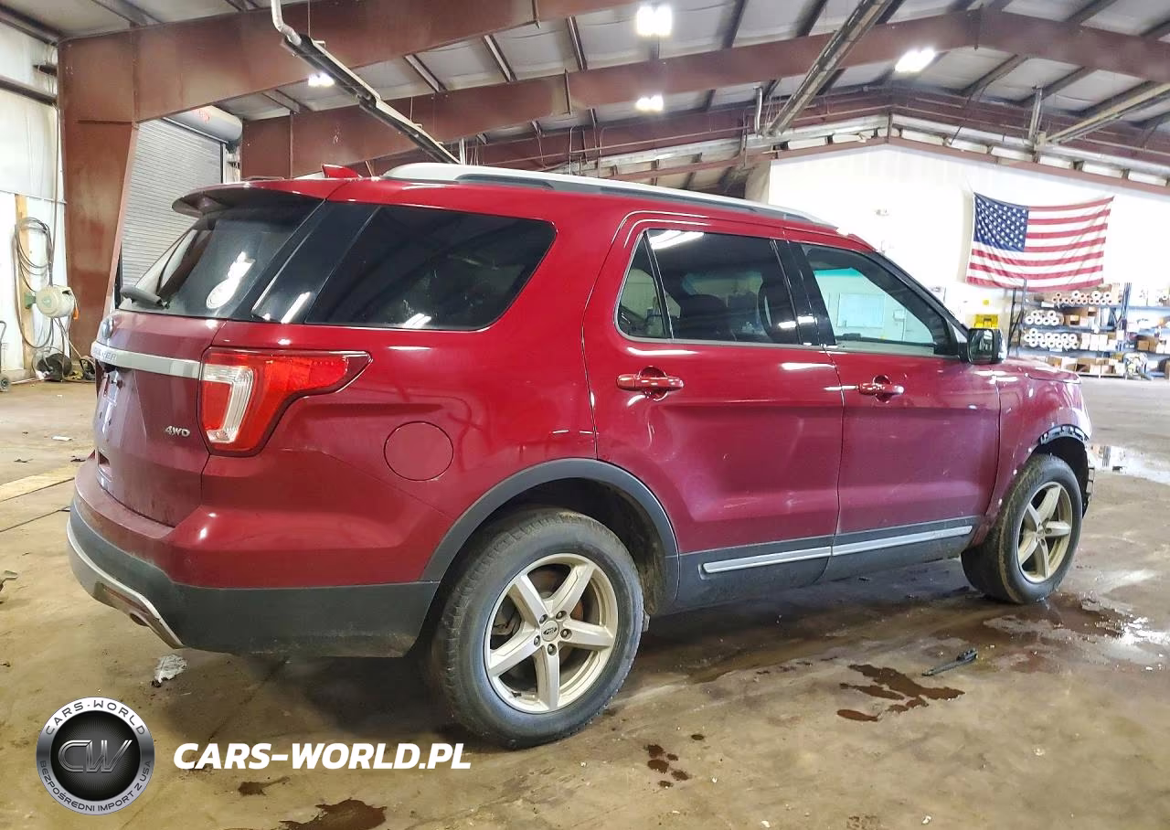 2017 Ford Explorer Xlt VIN:1FM5K8D89HGA02326 - 3