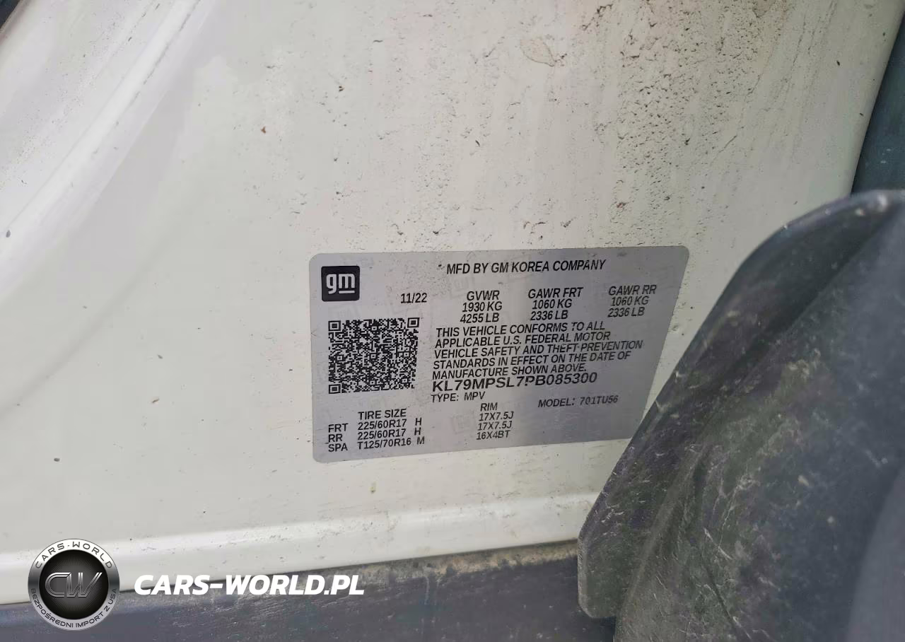2023 Chevrolet Trailblazer Lt VIN:KL79MPSL7PB085300 - 13