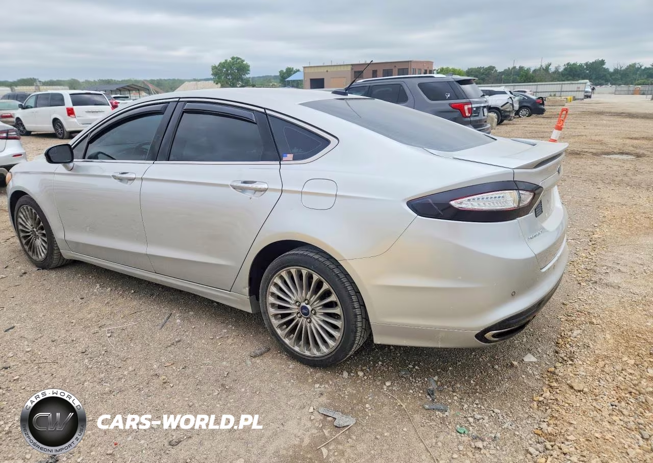 2015 Ford Fusion Titanium VIN:3FA6P0K91FR258446 - 2