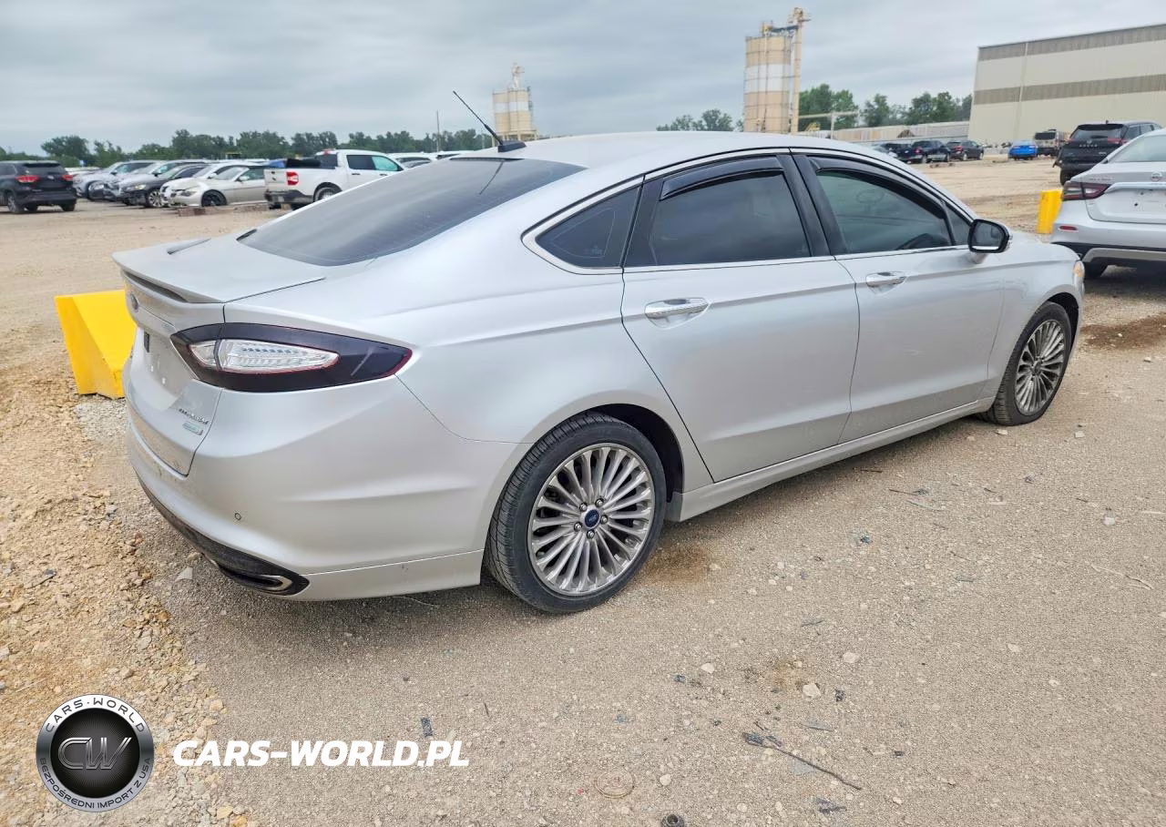 2015 Ford Fusion Titanium VIN:3FA6P0K91FR258446 - 3
