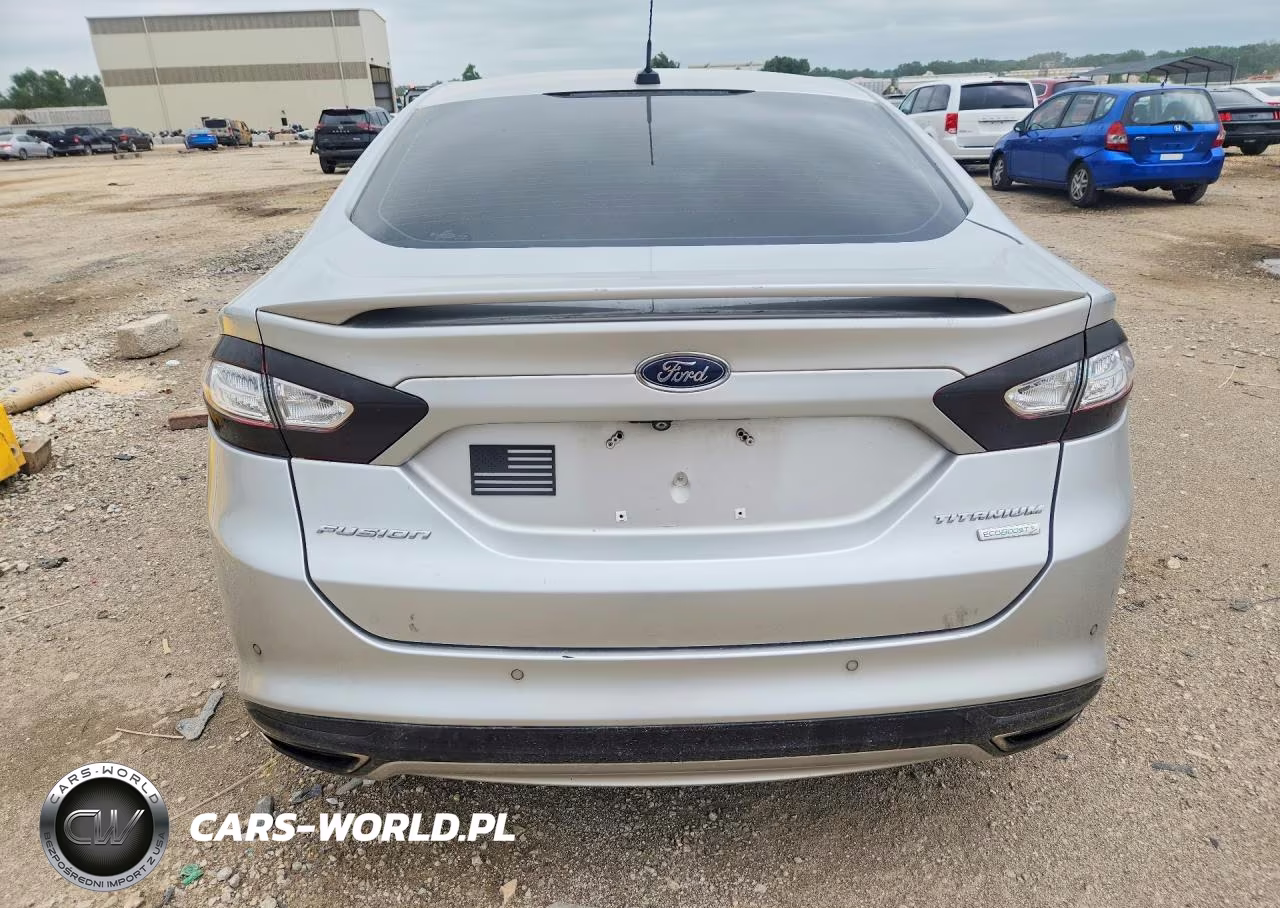 2015 Ford Fusion Titanium VIN:3FA6P0K91FR258446 - 6