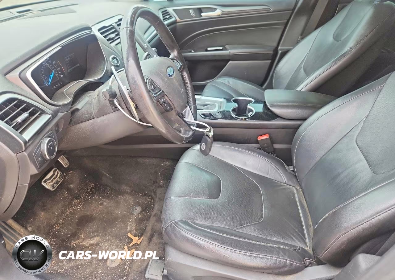 2015 Ford Fusion Titanium VIN:3FA6P0K91FR258446 - 7